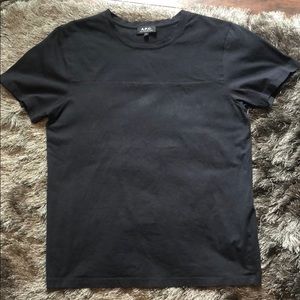 Black APC Split Tee